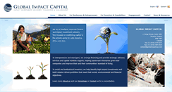 Desktop Screenshot of globalimpactcap.com